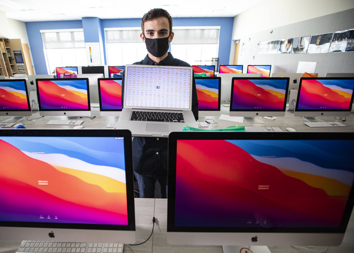 Rancho Cotate student uses computer repair skills to give back to his community