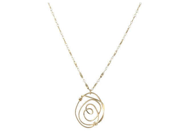 Santa Rosa Rosette necklace (peggyli.com)