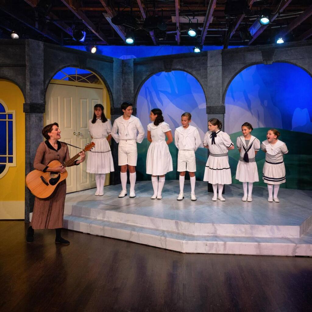“It’s rare for a large musical production to offer uniformly good performances, but such is the case with Cinnabar Theater’s ‘The Sound of Music.,’” says reviewer Jenny Hollingworth. (Courtesy of Cinnabar Theater)
