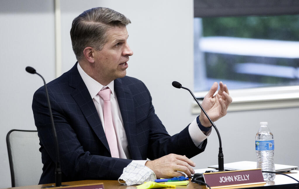 John Kelly, a member of the Sonoma Valley Unified School District Board of Trustees, was censured over his involvement with the PLA. (Robbi Pengelly/Index-Tribune)