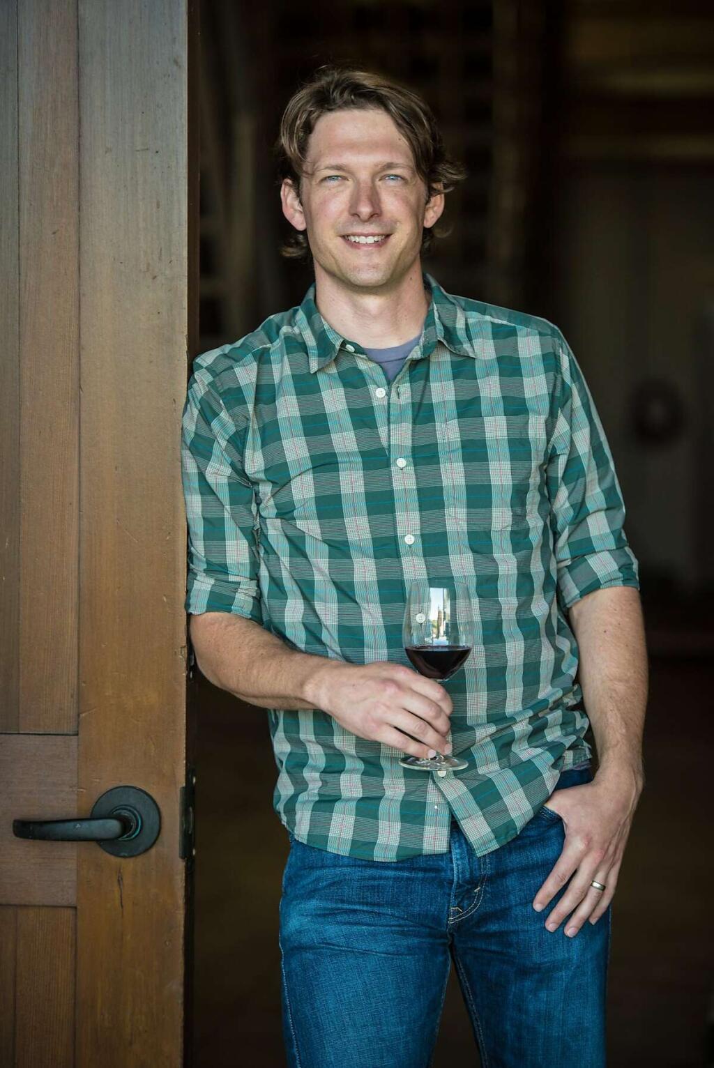 Erik Goodmanson, director of operations, Bouchaine Vineyards (Bob McClenahan photo)