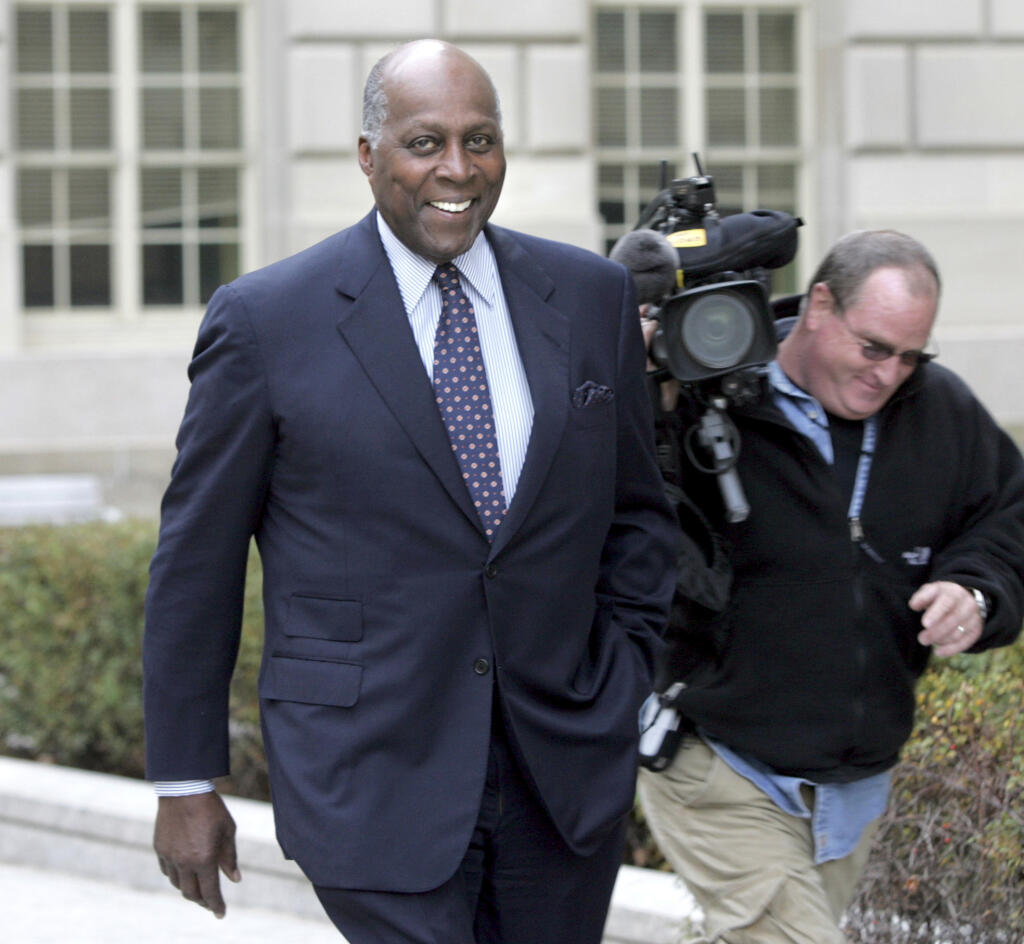 Vernon Jordan, a civil rights leader and friend and adviser to President Bill Clinton, died Monday. (LAWRENCE JACKSON / Associated Press, 2006)