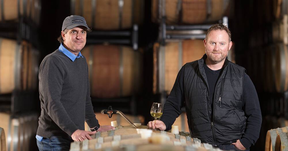 Longtime friends Michael Sebastiani and Paul Giusto pooled their money and talents in 2004 and co-founded Highway 12 Vineyards & Winery. (Highway 12)