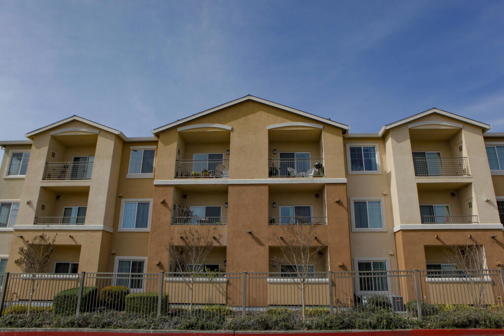 A senior housing apartment complex located on North McDowell Boulevard in east Petaluma. Tuesday, March 2, 2021. (CRISSY PASCUAL/ARGUS-COURIER STAFF)