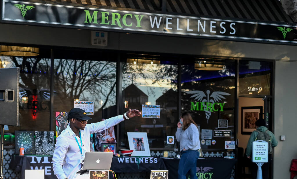 Mercy Wellness has donated about $50,000 worth of cannabis to the compassion effort. Photo by Alyssa Patino
