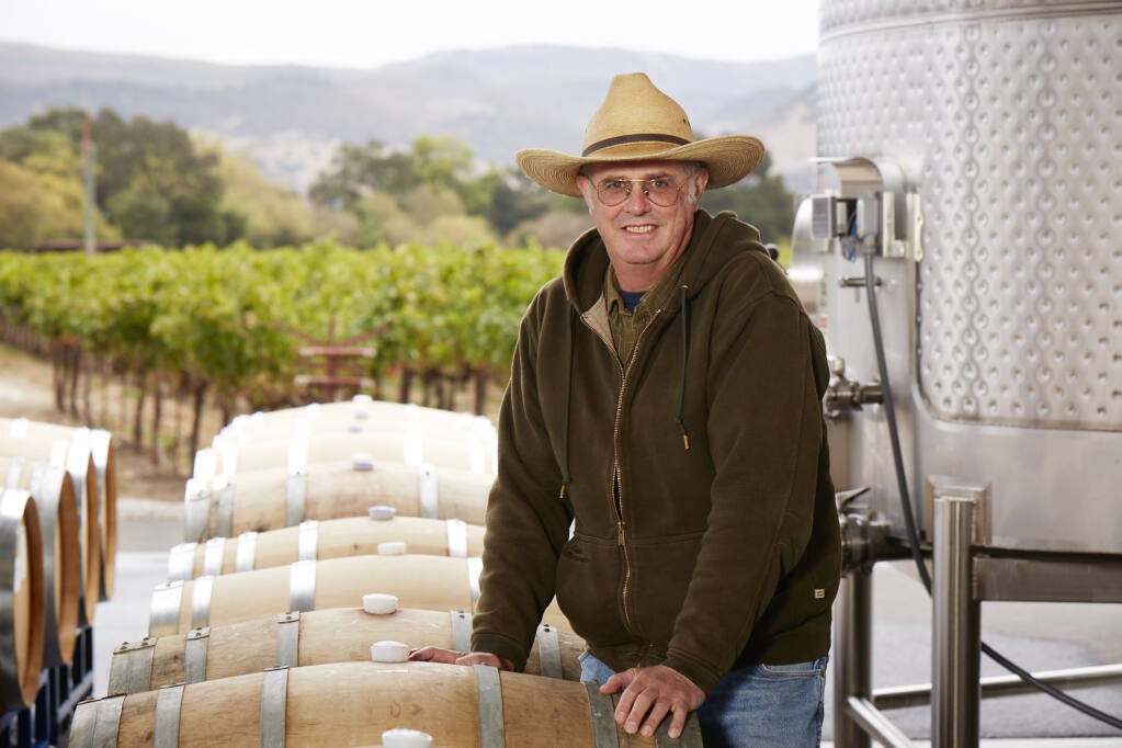 Tom Gamble , vintner and farmer, Gamble Family Vineyards  (Alan Campbell Photography)