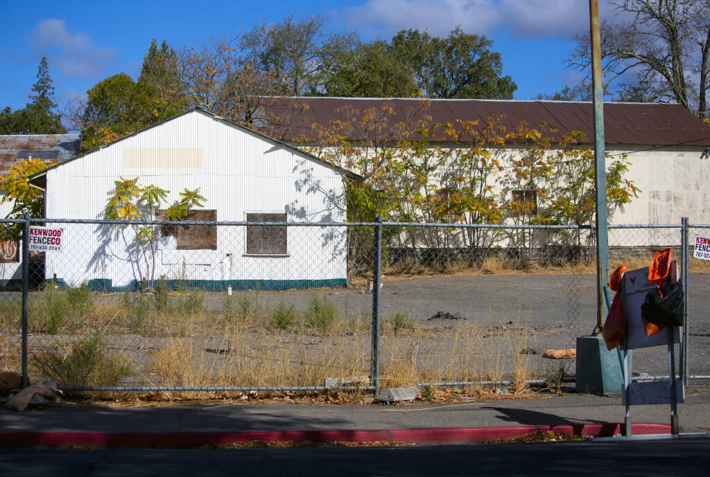 The site of the former Sonoma Truck & Auto on Broadway is now owned by MacArthur Place. (Photo by Robbi Pengelly/Index-Tribune)
