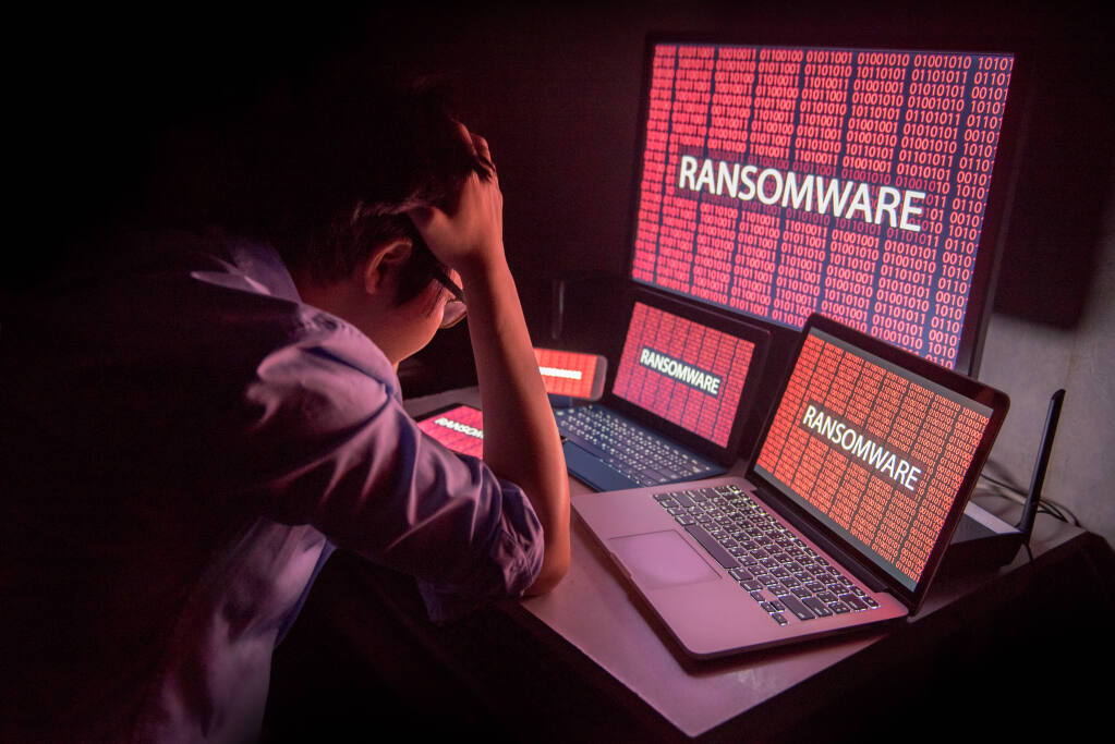 Ransomware is malicious software that uses some form of ruse to lure recipients to activate it, digitally locking away data on the target system then offering to unlock it usually at a steep price. (Zephyr_p / Shutterstock)