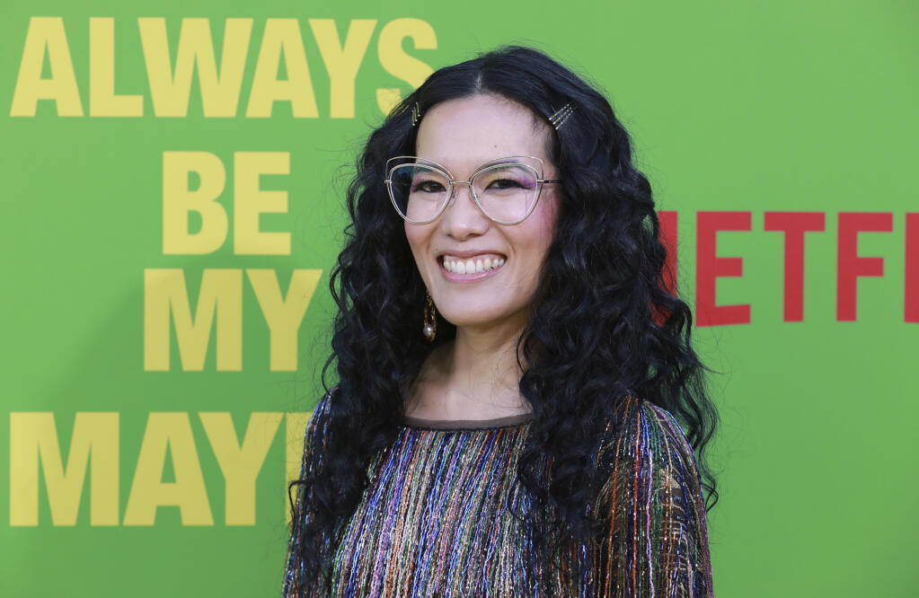 Comedian, writer, actress, and director Ali Wong appears for two live shows, Saturday, Feb. 18, at Luther Burbank Center for the Arts in Santa Rosa. (Photo by Mark Von Holden/Invision/AP, File)