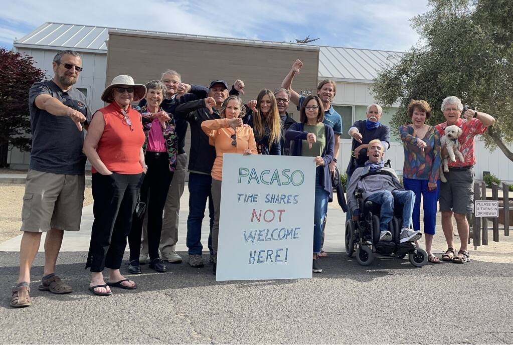 Neighbors of the first Pacaso co-owned home in Sonoma are urging the broader community to get involved ’before it’s too late.’ (Submitted)