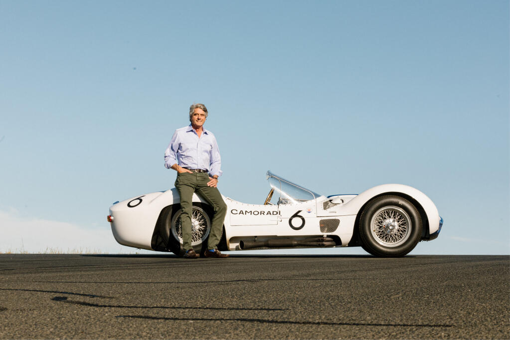 “I have quite a few hobbies outside of work, they include collecting and racing historic race cars, and a few other pursuits you would suspect including golf, skiing (water and snow), speedboats and a few other things.” (Courtesy of O'Neill Vintners & Distillers)