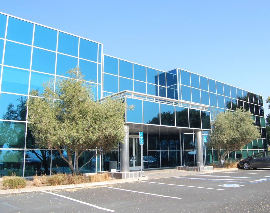 MILwright leased 35,000 square feet in this office and warehouse building at 3810 Cypress Drive in Petaluma. (Cushman & Wakefield photo)