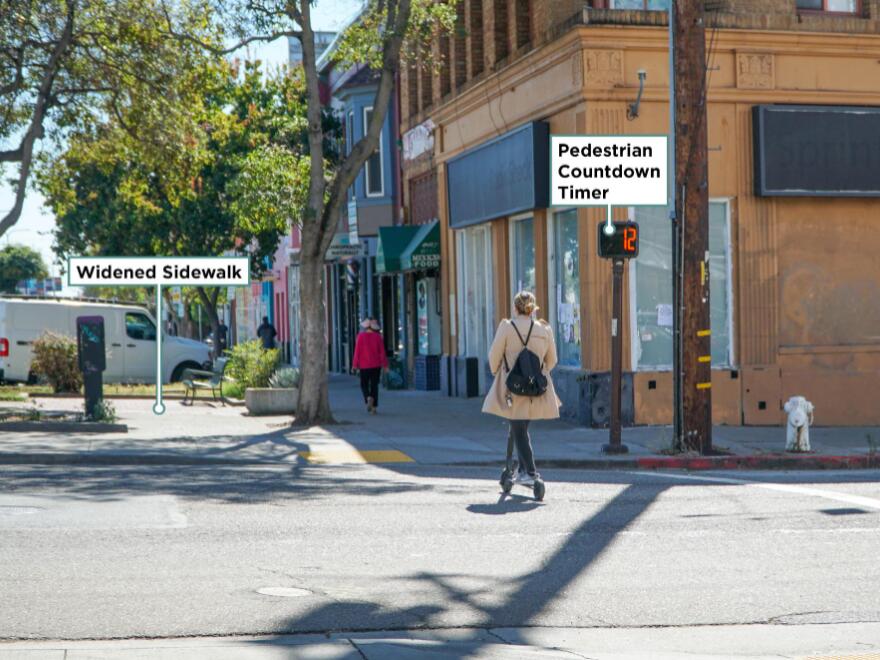 As Petaluma staff look to increase safety on city streets and encourage residents to choose walking, biking or skating for local travel, the city is giving residents a look at all the roadway improvements it plans to accomplish in the near future. (CITY OF PETALUMA)