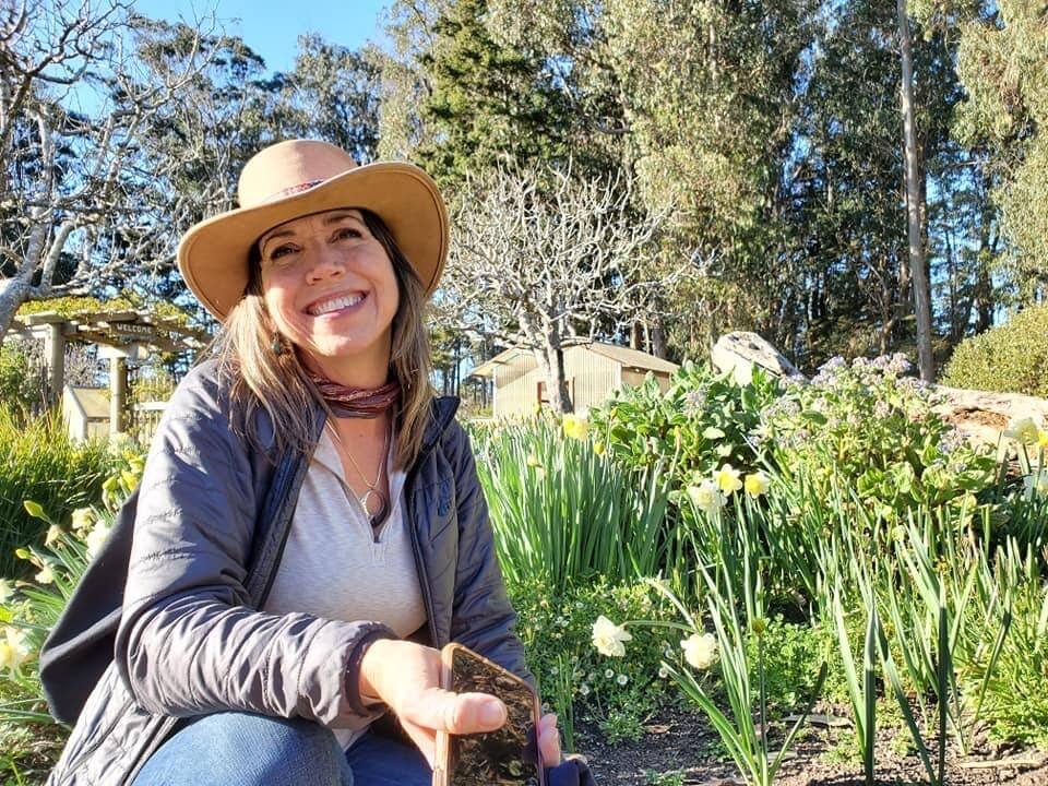 Dawn Smith overcame serious health challenges while building up the early gardens at Cornerstone Sonoma. (Juan De La Cruz)