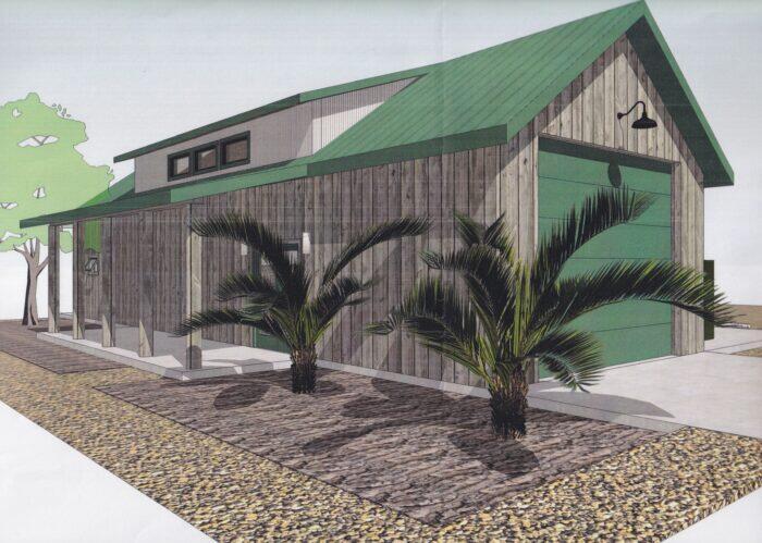 Dysfunctional Family Winery's artist rendering of the proposed winery building in Carneros.