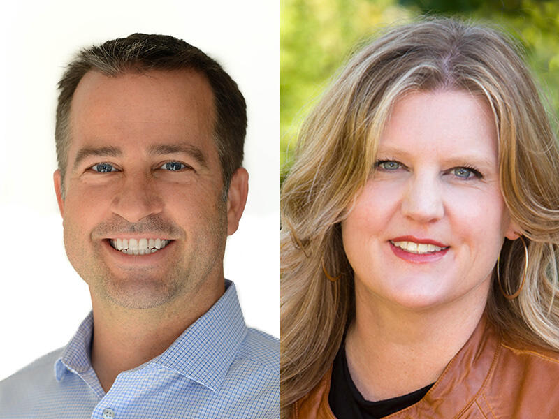 James Elliott, CEO of Elliott CPA Group of Santa Rosa, and Michelle Ausburn, North Bay partner-in-charge for BPM. (photos courtesy of BPM)