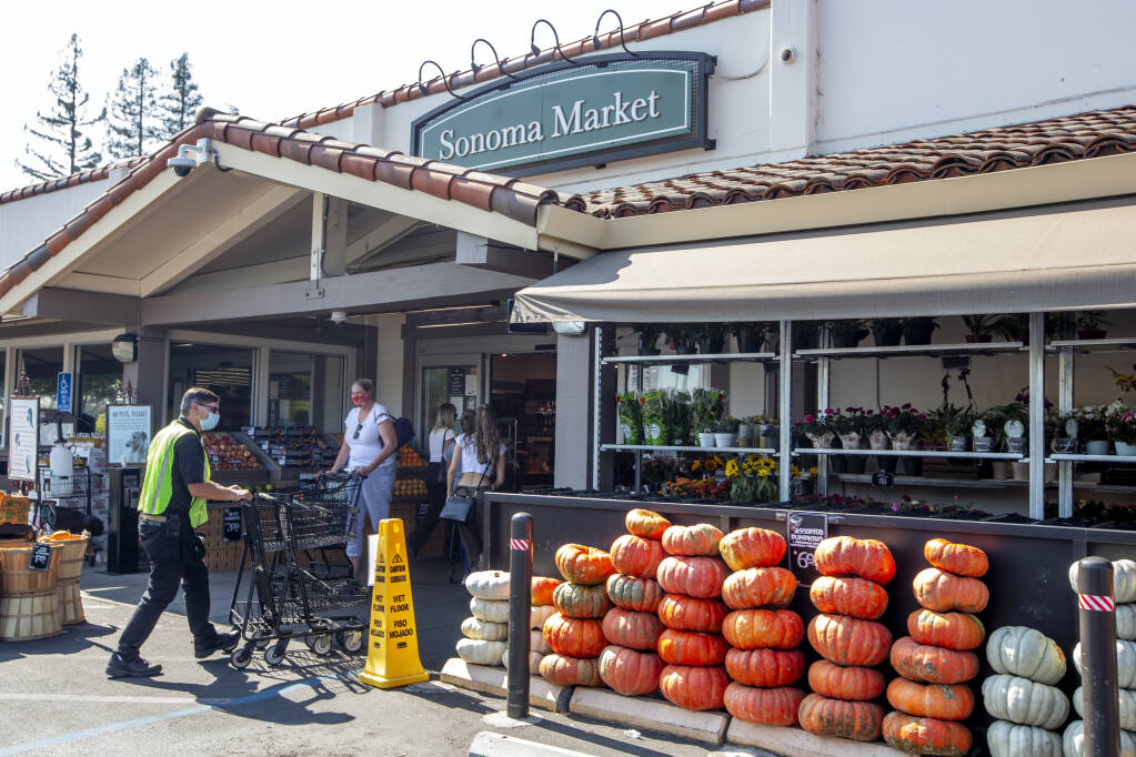 Sonoma Market in the Valley Mart Shopping Center on West Napa Street. (Photo by Robbi Pengelly/Index-Tribune)