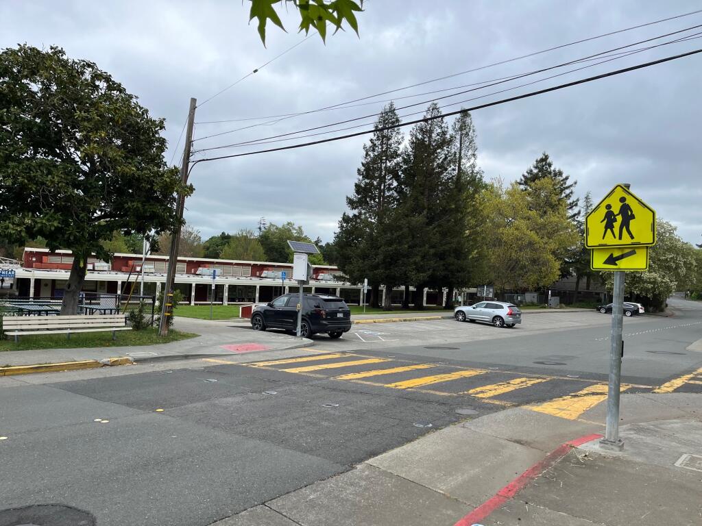 Speed limits near Petaluma schools like McNear Elementary will be lowered by 10 mph under a new ordinance taking effect in early summer 2024. (Photo by Don Frances/Argus-Courier Staff)