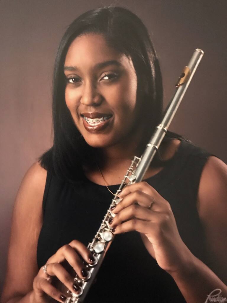 Isabella Grimes will perform Mozart's Flute Concerto in G Major with the Sonoma State Symphony Orchestra at 2 p.m. Sunday, Sept. 26, in Weill Hall. It will be the first student performance in the hall since mid-March 2020.   (Sonoma State University)