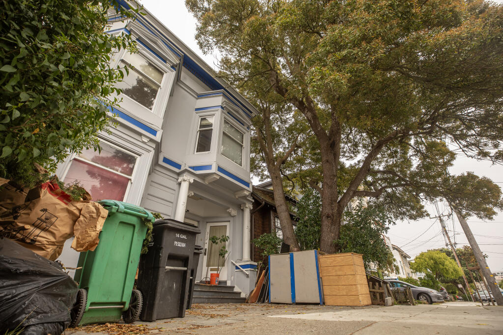 The house at 310 30th Ave. in San Francisco is owned by Osman and John Vincent. Photo taken Wednesday July 19, 2023. (Chad Surmick / The Press Democrat)