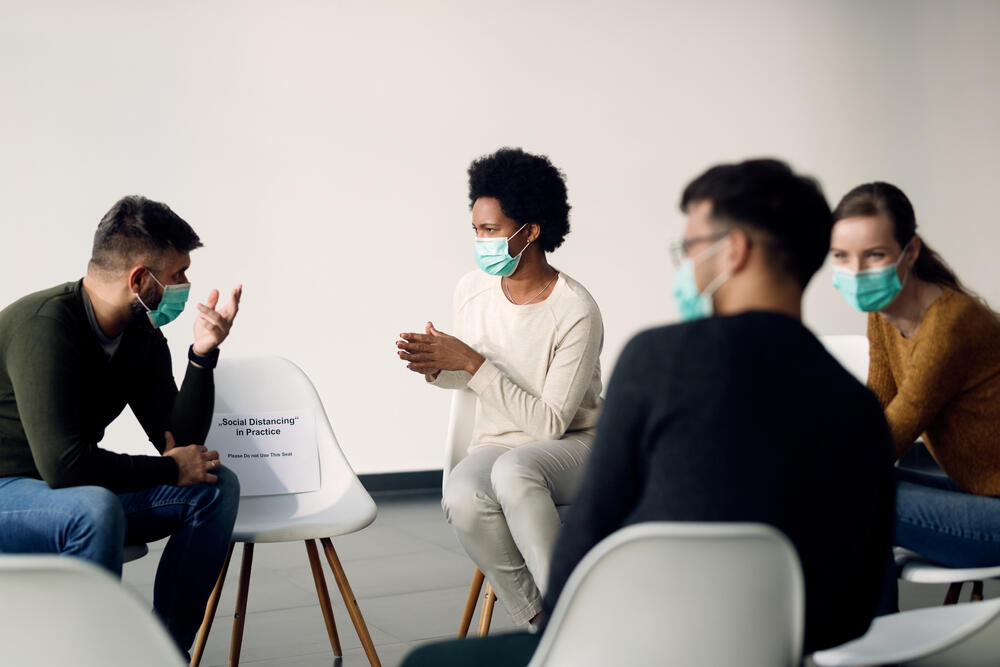 “We realized early on that everyone — not just the frontline workers — were feeling anxiety and were impacted by the pandemic,” said Jim Anderson, NorthBay Healthcare Group. (Drazen Zigic / Shutterstock)