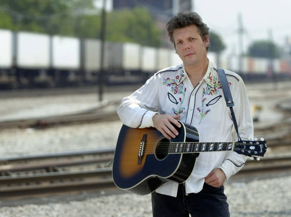 Singer-songwriter Steve Forbert in Nashville, Tennessee in 2002. (AP Photo/Mark Humphrey)