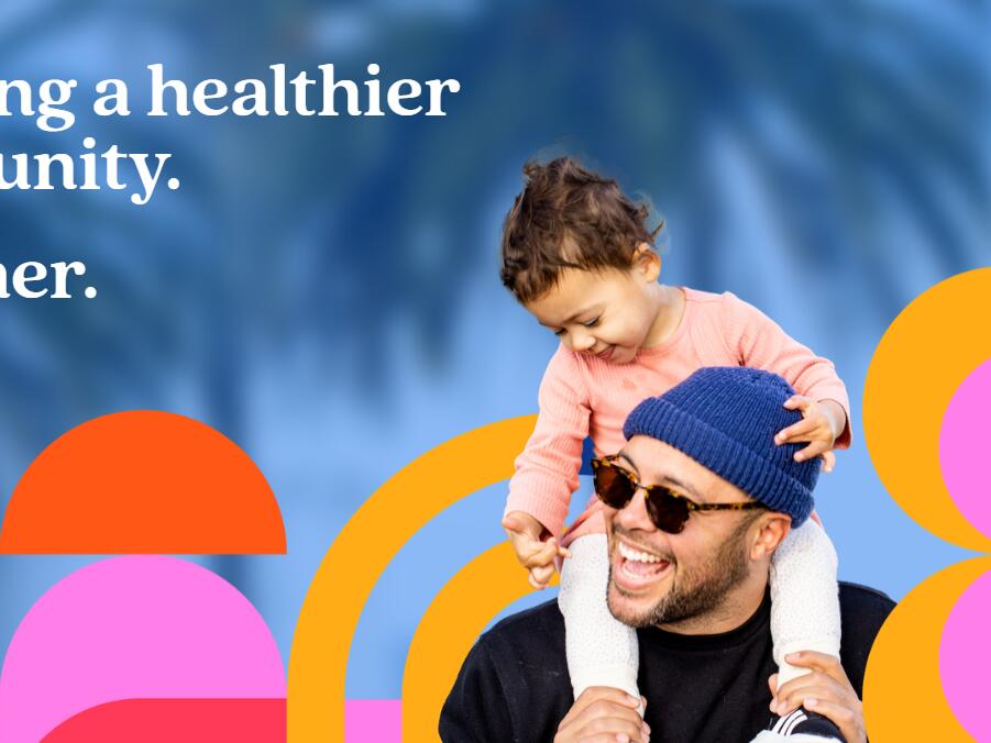 A screenshot of Healthy Petaluma’s colorful new website, healthypetaluma.org. The Petaluma Health Care District announced it was rebranding as Healthy Petaluma District & Foundation on Monday, April 24, 2023.