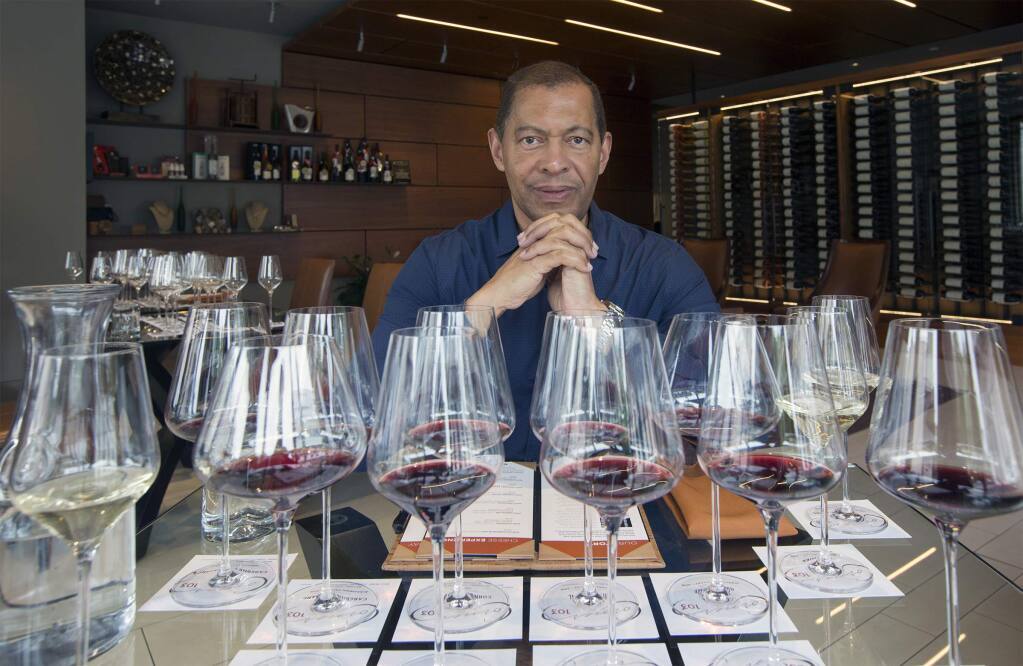Corner 103, owned by Lloyd Davis, above, was named best tasting room by ’USA Today’ readers. (Robbi Pengelly/Index-Tribune)
