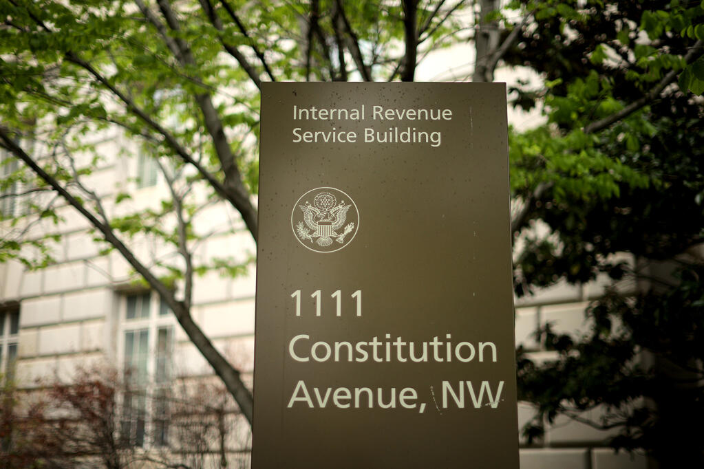 The Internal Revenue Service headquarters building in Washington, D.C. (Chip Somodevilla/Getty Images/TNS)