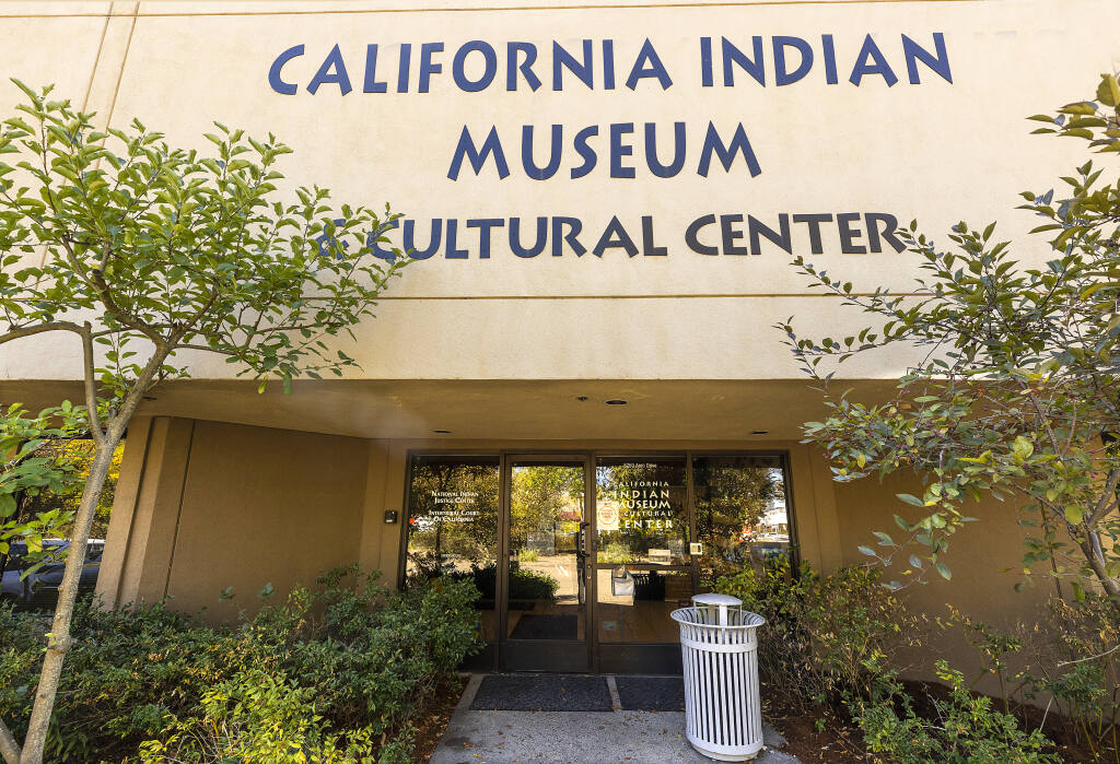 The California Indian Museum and Cultural Center in Windsor September 22, 2022.  (John Burgess/The Press Democrat)