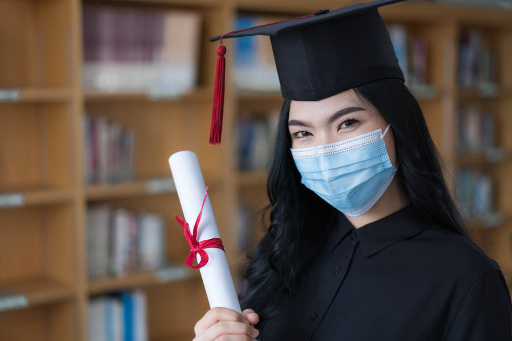 Many students face hardships that put their degree or certificate completion at risk during the COVID-19 pandemic. (SC Stockraphy / Shutterstock)
