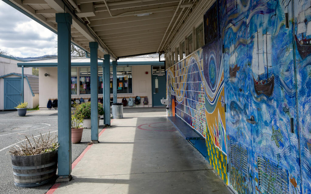 Sonoma Valley’s Dunbar Elementary School, seen on Friday, March 31, won’t open this fall because of declining enrollment. (Robbi Pengelly/Index-Tribune)