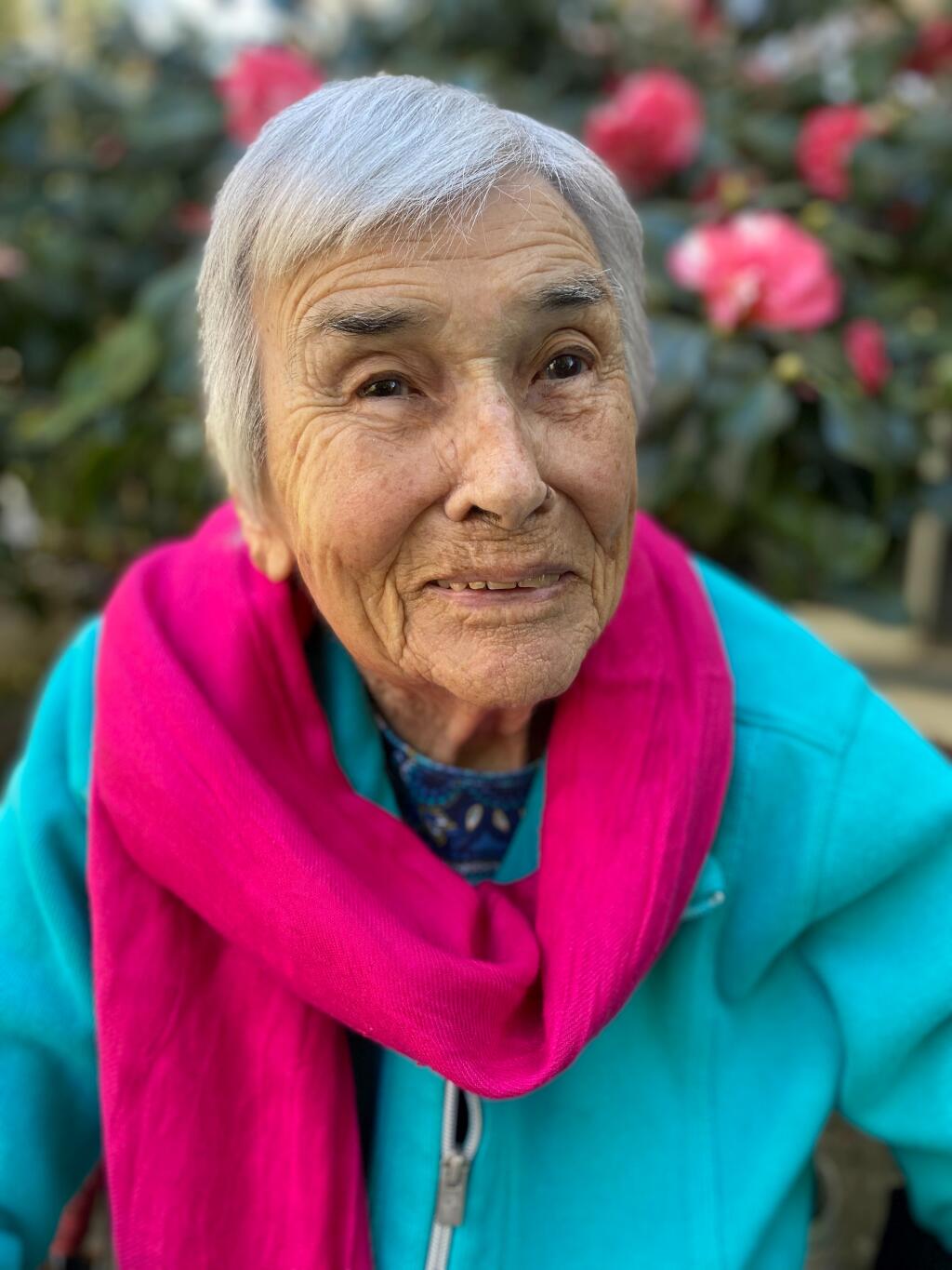 Vida Marie Bettencourt-Legge, 105 years old. Taken Jan. 26, 2020 (CHRISTOPHER LINNELL)