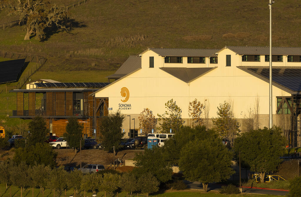 The Sonoma Academy in Santa Rosa on Tuesday, November 30, 2021. (Photo by John Burgess/The Press Democrat)