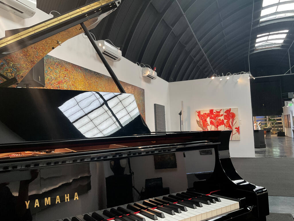 The 222, a new performance space at Healdsburg’s Paul Mahder Gallery, opens Aug. 21 with a concert by jazz pianist George Cables. (Paul Mahder)