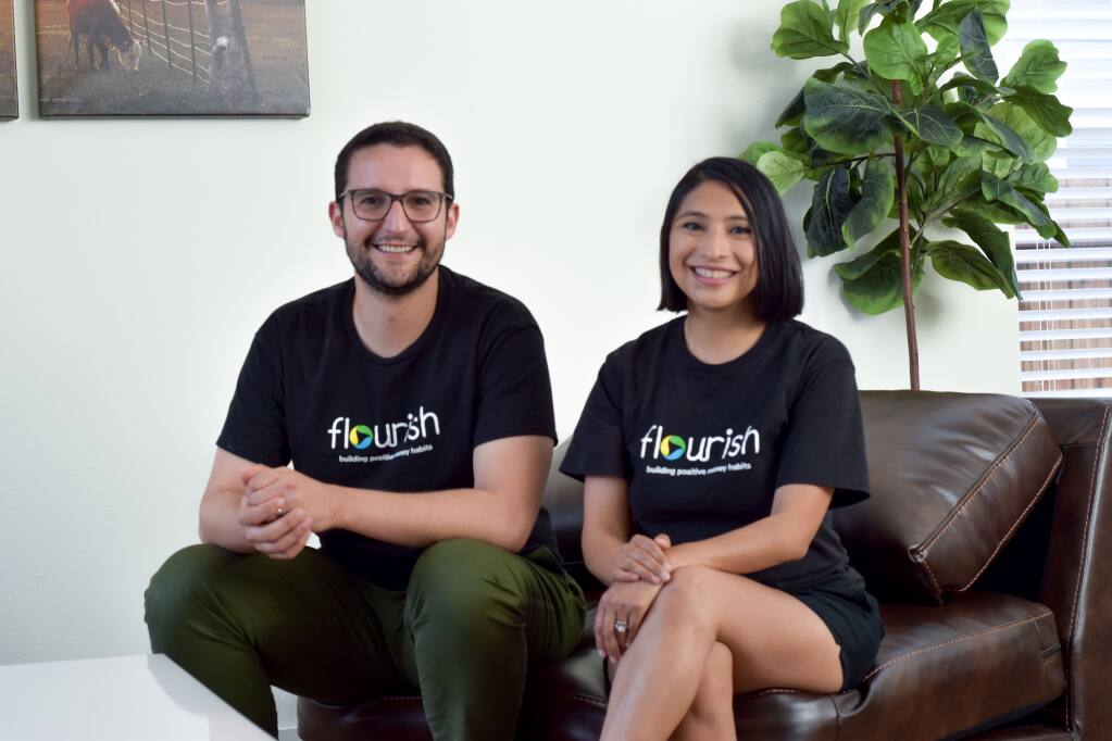 Flourish Fi co-founders Pedro Moura, CEO, and Jessica Eting, chief operating officer (courtesy of Flourish)