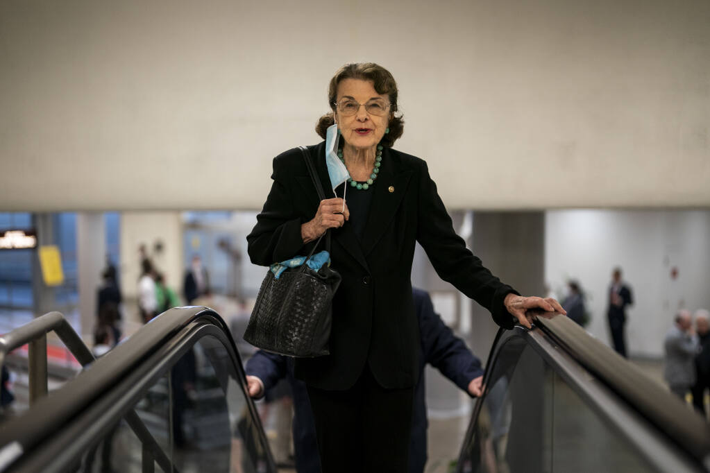 Sen. Dianne Feinstein plans to announce her plans in the spring, but several candidates already are lining up to run for her seat. (KENT NISHIMURA / Los Angeles Times)