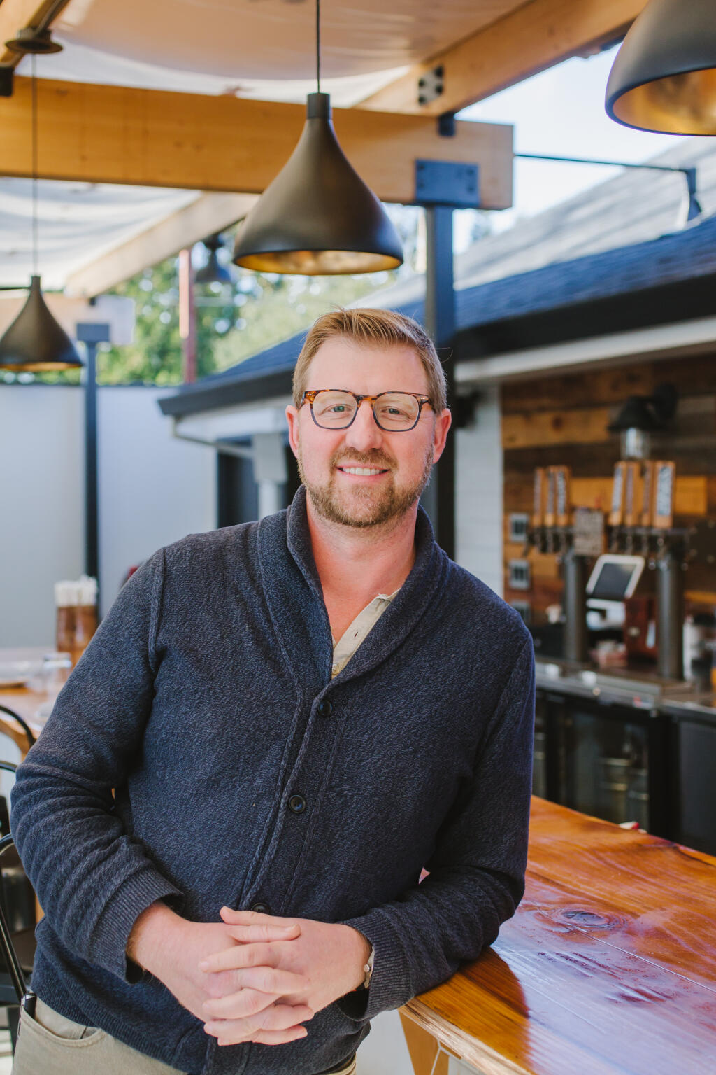 Jordan Kivelstadt, co-founder of Napa-based wine-on-tap pioneer Free Flow Wines, is a Marin Sonoma Impact Ventures funding partner. (Courtesy: Marin Sonoma Impact Ventures)