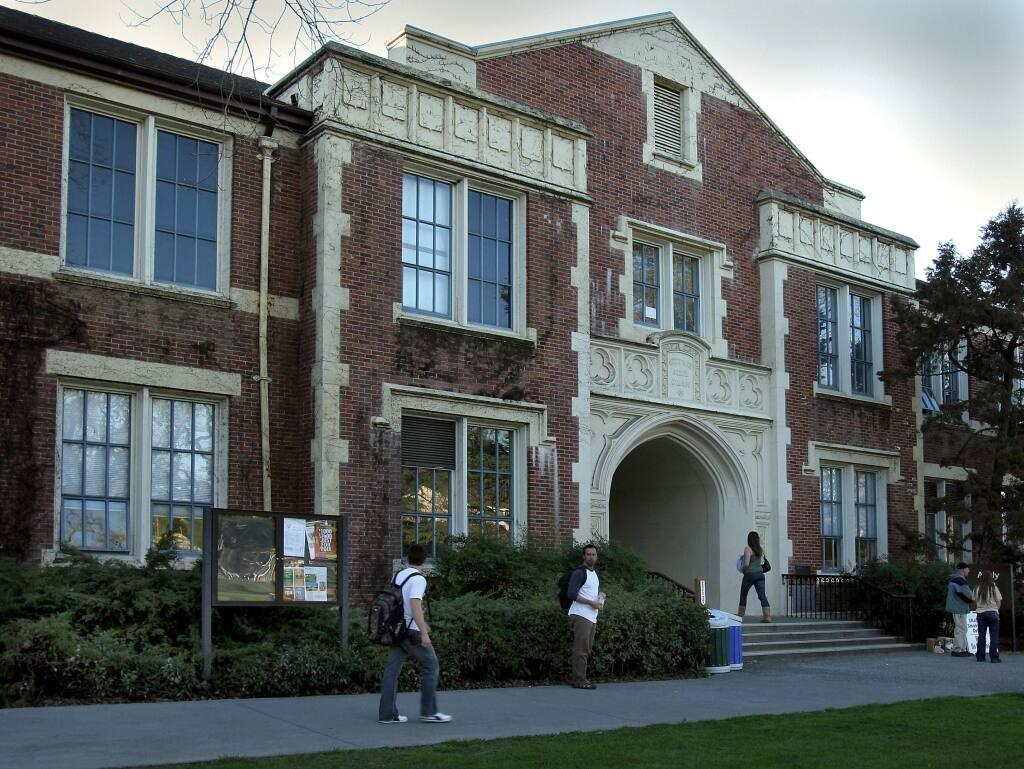 Santa Rosa Junior College will continue remote education through the summer session. (Press Democrat Photo)