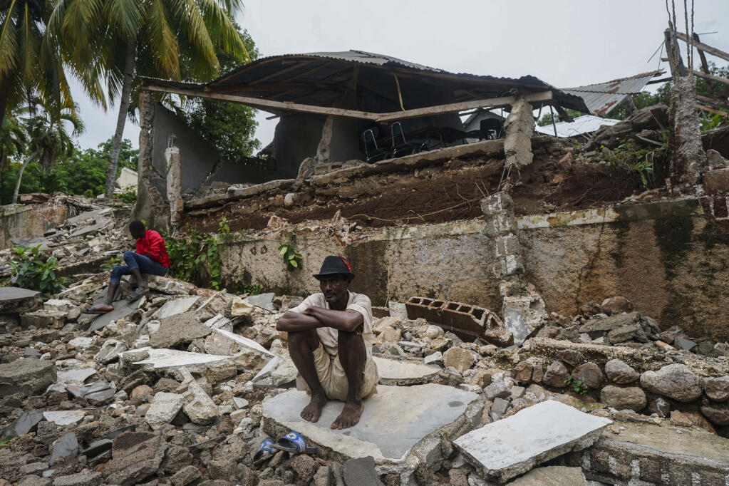 The crisis in Haiti deserves as much attention as Ukraine. (AP Photo / Fernando Llano)