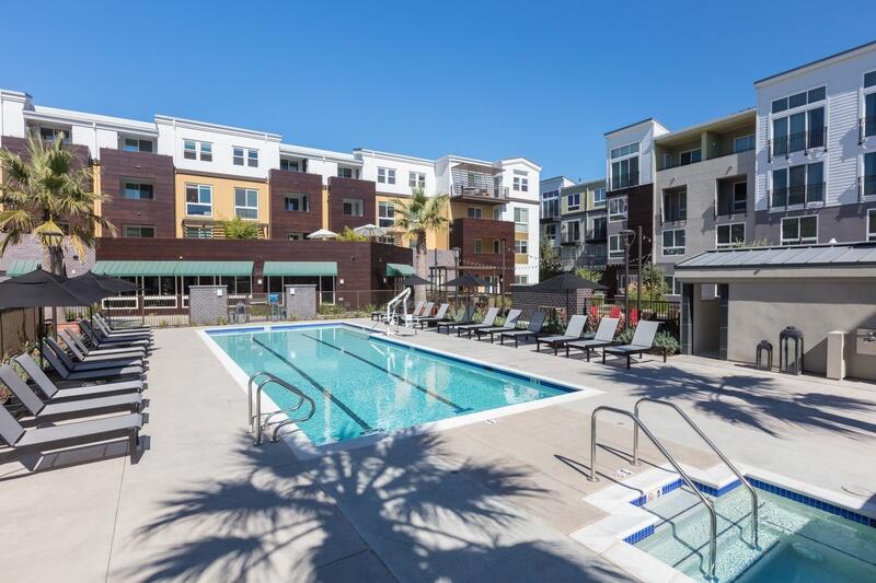 Greensboro, North Carolina-based Bell Partners acquired the 180-unit Tam Ridge Residences apartment complex at 195-205 Tamal Vista Blvd., Corte Madera, in Marin County on Dec. 2, 2021, for $156 million. It has been renamed Bell Mt. Tam. (courtesy of Bell Partners)