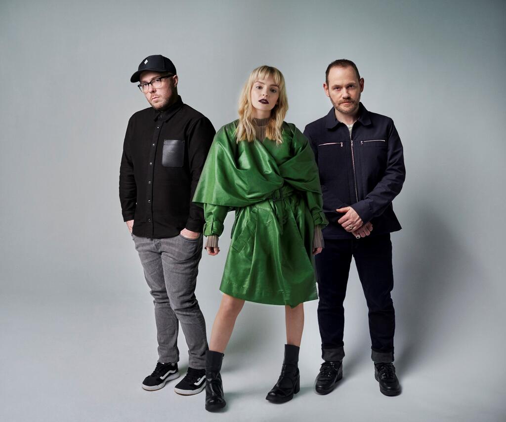 Chvrches will perform May 26 at The Fillmore in San Francisco and May 28 at the JaM Cellars Ballroom in Napa as part of the BottleRock AfterDark series. (BottleRock Napa Valley)