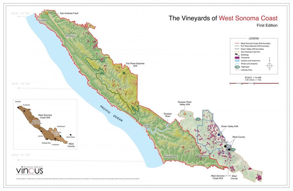 The vineyards of West Sonoma Coast. (West Sonoma Coast Vintners)