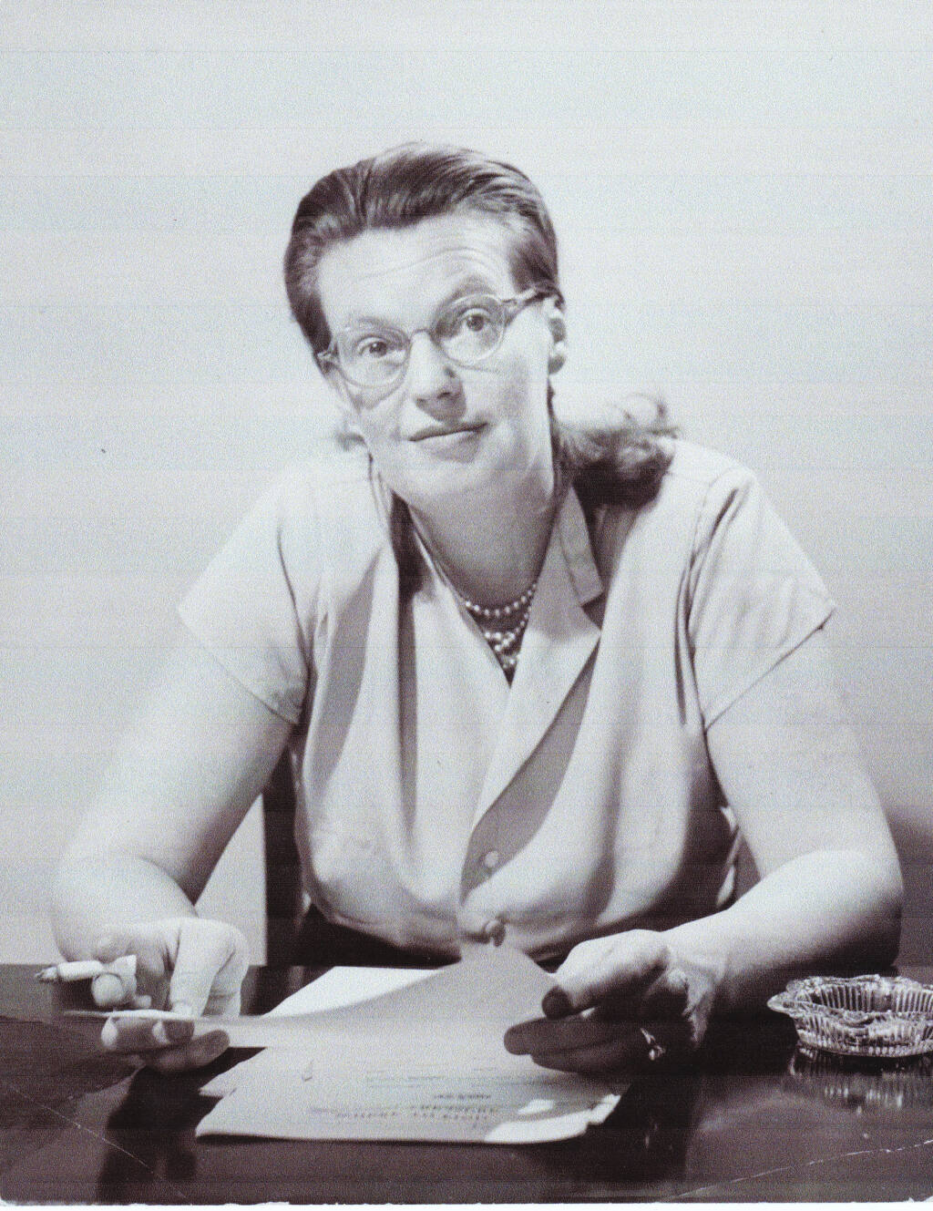 Author Shirley Jackson, best-known for her short story “The Lottery,” is portrayed as bitter and hostile in the new film “Shirley.” Werner Wolff/Black Star, from Ryerson Image Centre