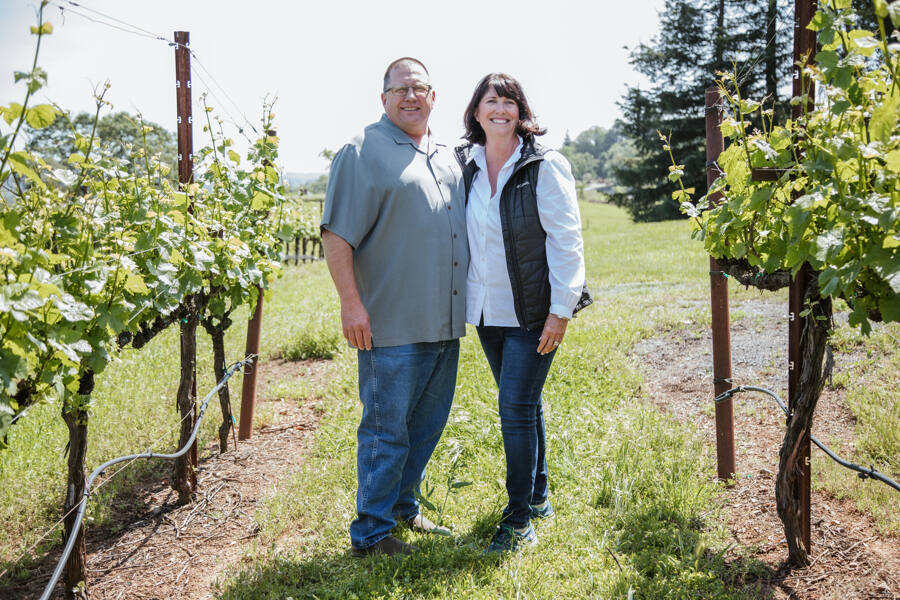 John and Diane Bucher are behind our wine of the week winner — the J. Bucher, 2018 Pinot Noir, Russian River Valley, Sonoma County, Bucher Vineyard. (J. Bucher Wines)