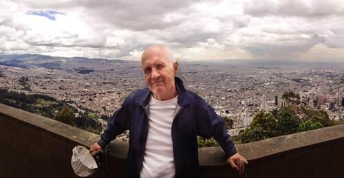 Mick Brigden, manager for top rock acts, shown during a trip to Italy. Brigden died Sept. 5 at his home in Santa Rosa. (MJJ Management)