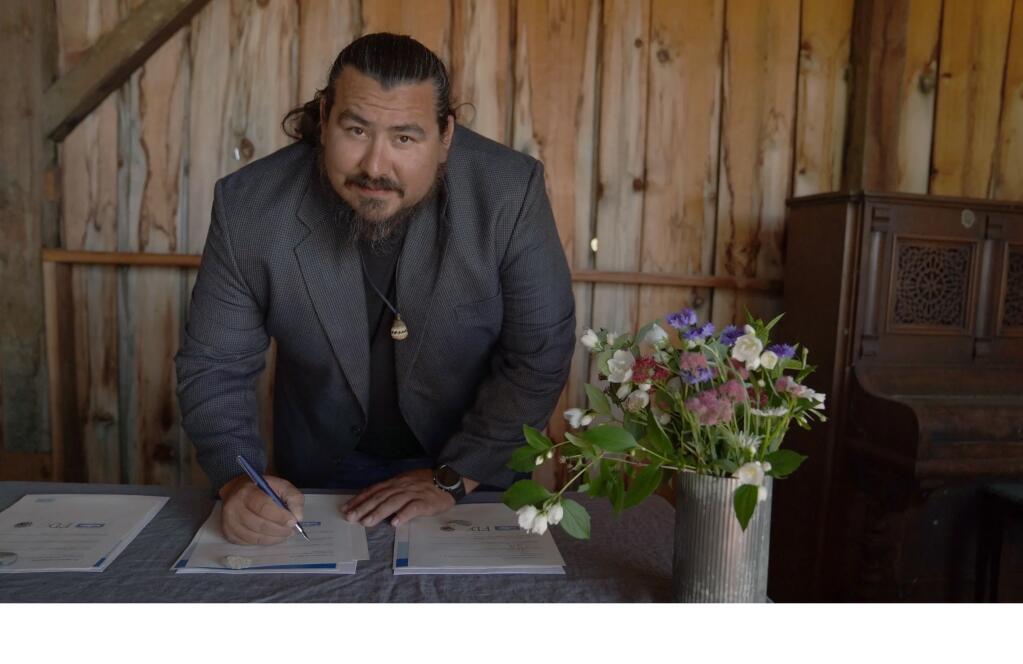 Yurok Tribe Vice Chairman Frankie Myers is mounting a historic campaign as the first area tribal member to run for the Assembly District 2 seat. (Photograph provided by his campaign)