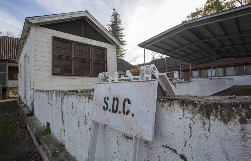 The developers will buy 180 acres of the Sonoma Developmental Center’s campus core, where buildings already exist, to redevelop into a mixed-use project with more than 600 housing units. (Robbi Pengelly/Index-Tribune)