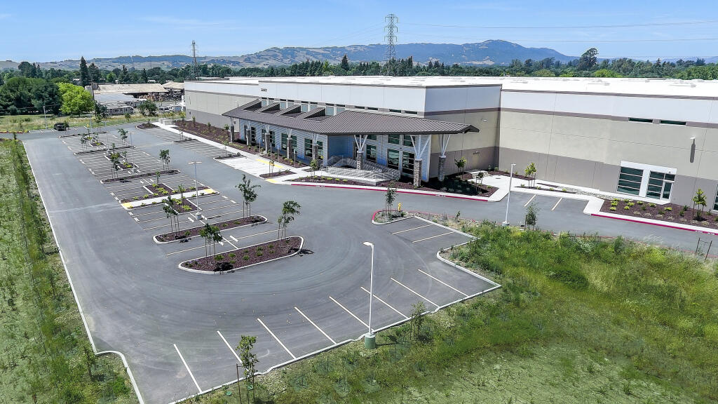 The 260,000-square-foot Victory Station industrial building at 22801 Eighth St. E. near Sonoma, seen here on June 6, 2019, was completed early that year. (courtesy of Cushman & Wakefield)