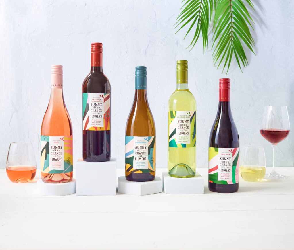 Just launched in 2020, the Sunny with a Chance of Flowers (Sunny) label from Monterey County’s Scheid Family Wines has already seen much success. It was named a 2020 “Top 10 Hot Brand” by Wine Business Monthly. (courtesy of Scheid Family Wines)